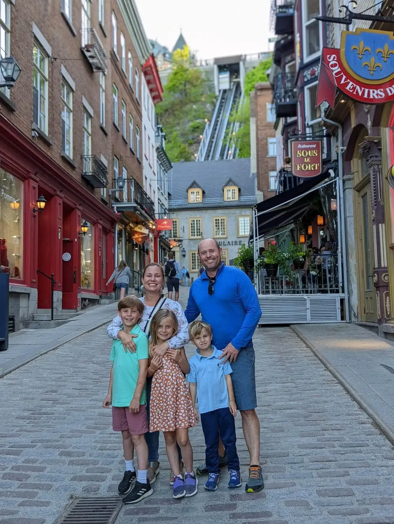 Quebec with family